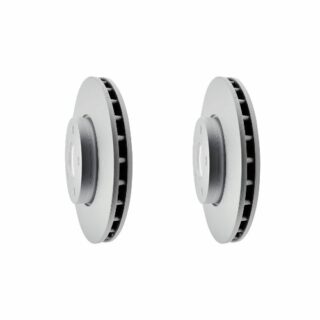 Front Geomet Coated Anti Rust Brake Rotor Set of 2