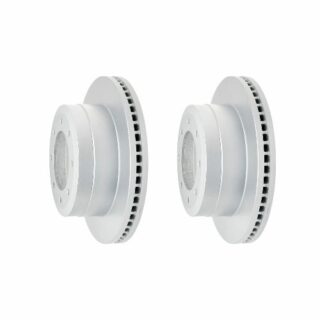 Rear Geomet Coated Anti Rust Brake Rotor Set of 2