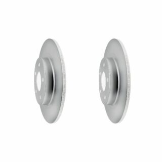 Rear Geomet Coated Anti Rust Brake Rotor Set of 2