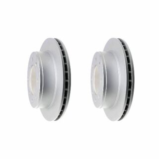 Rear Geomet Coated Anti Rust Brake Rotor Set of 2