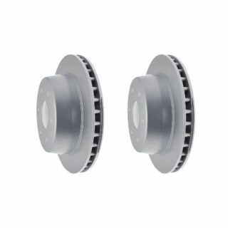 Rear Geomet Coated Anti Rust Brake Rotor Set of 2