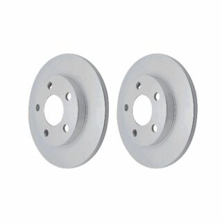 Rear Geomet Coated Anti Rust Brake Rotor Set of 2