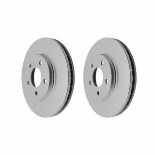 Front Geomet Coated Anti Rust Brake Rotor Set of 2