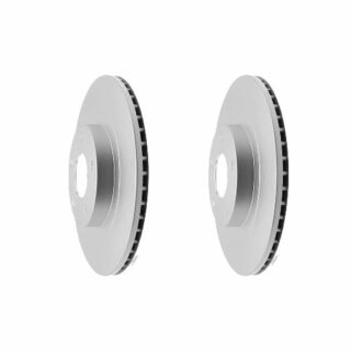 Rear Geomet Coated Anti Rust Brake Rotor Set of 2