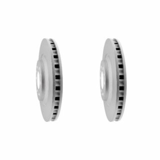 Front Geomet Coated Anti Rust Brake Rotor Set of 2