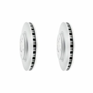 Front Geomet Coated Anti Rust Brake Rotor Set of 2