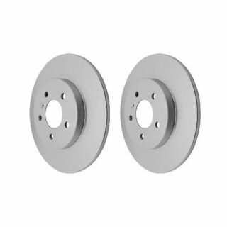 Rear Geomet Coated Anti Rust Brake Rotor Set of 2