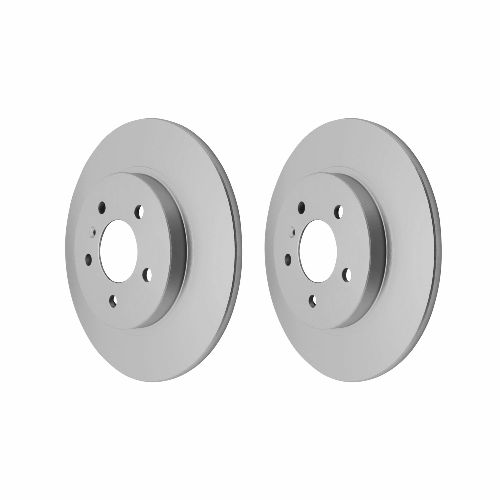 Rear Geomet Coated Anti Rust Brake Rotor Set of 2