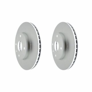 Front Geomet Coated Anti Rust Brake Rotor Set of 2