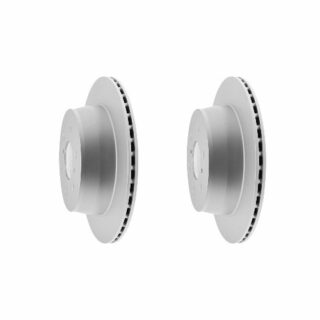 Rear Geomet Coated Anti Rust Brake Rotor Set of 2