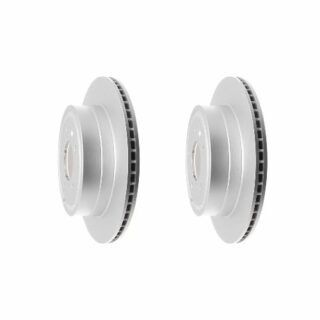 Rear Geomet Coated Anti Rust Brake Rotor Set of 2
