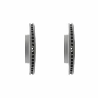 Front Geomet Coated Anti Rust Brake Rotor Set of 2