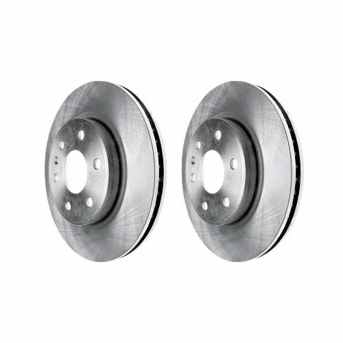 Front Standard Brake Rotor Set of 2