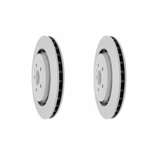 Rear Geomet Coated Anti Rust Brake Rotor Set of 2