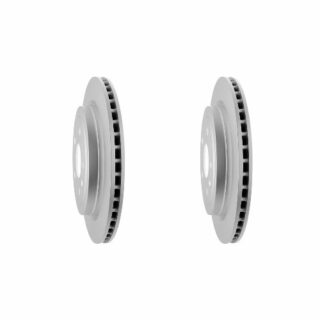 Rear Geomet Coated Anti Rust Brake Rotor Set of 2