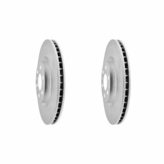 Front Geomet Coated Anti Rust Brake Rotor Set of 2