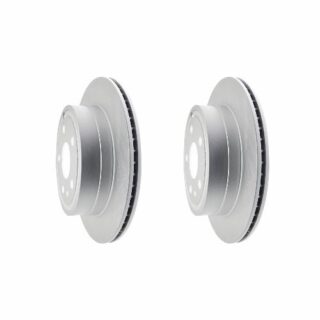 Rear Geomet Coated Anti Rust Brake Rotor Set of 2