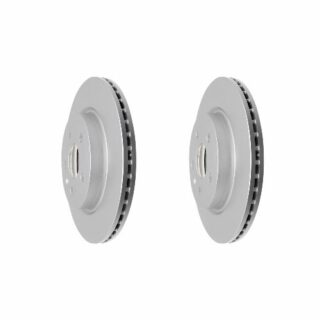 Rear Geomet Coated Anti Rust Brake Rotor Set of 2