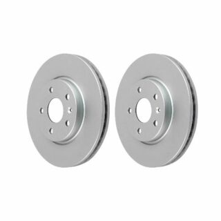 Front Geomet Coated Anti Rust Brake Rotor Set of 2