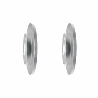 Rear Geomet Coated Anti Rust Brake Rotor Set of 2