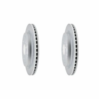 Rear Geomet Coated Anti Rust Brake Rotor Set of 2