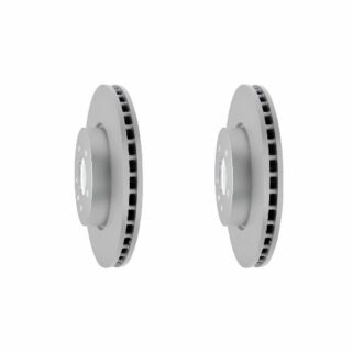 Front Geomet Coated Anti Rust Brake Rotor Set of 2