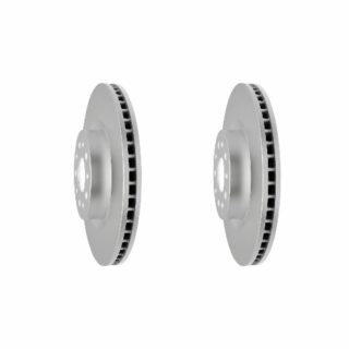Front Geomet Coated Anti Rust Brake Rotor Set of 2