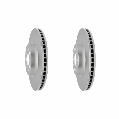 Front Geomet Coated Anti Rust Brake Rotor Set of 2