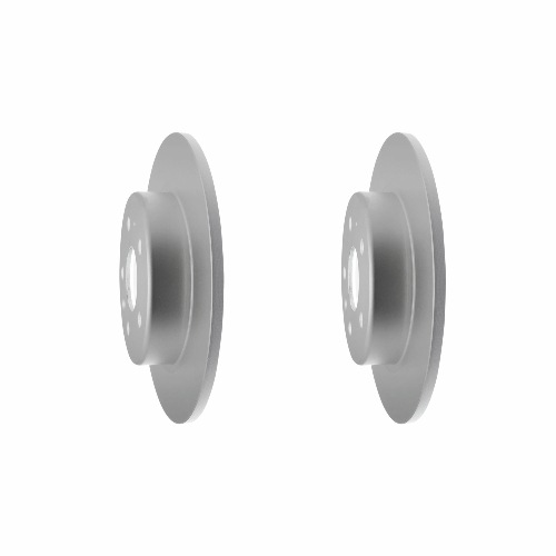 Rear Geomet Coated Anti Rust Brake Rotor Set of 2