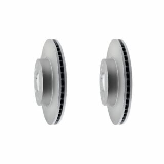 Front Geomet Coated Anti Rust Brake Rotor Set of 2