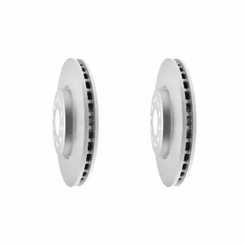 Front Geomet Coated Anti Rust Brake Rotor Set of 2