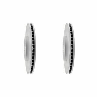 Front Geomet Coated Anti Rust Brake Rotor Set of 2