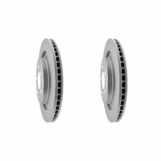 Rear Geomet Coated Anti Rust Brake Rotor Set of 2