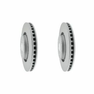 Front Geomet Coated Anti Rust Brake Rotor Set of 2