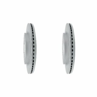Rear Geomet Coated Anti Rust Brake Rotor Set of 2
