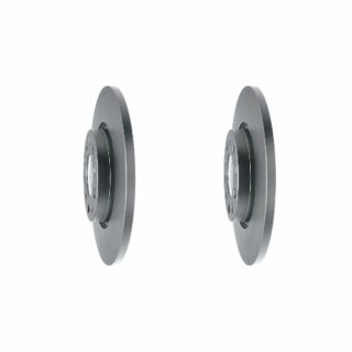 Rear Geomet Coated Anti Rust Brake Rotor Set of 2