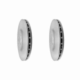 Front Geomet Coated Anti Rust Brake Rotor Set of 2