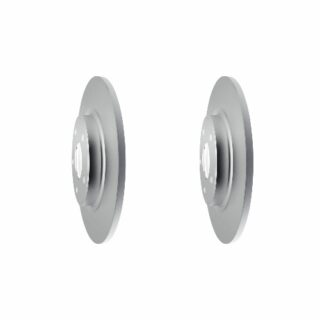 Rear Geomet Coated Anti Rust Brake Rotor Set of 2