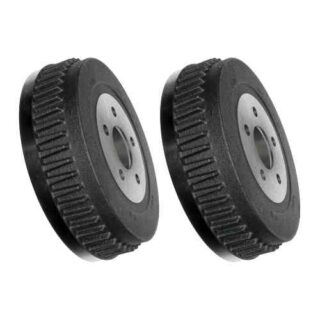 Rear Standard Brake Drum Set of 2