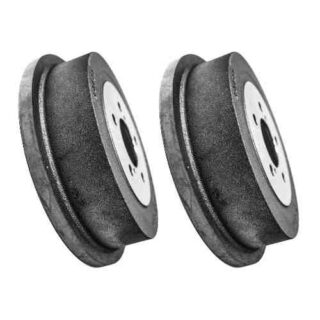 Rear Standard Brake Drum Set of 2