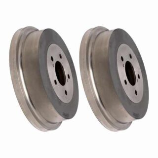 Rear Standard Brake Drum Set of 2