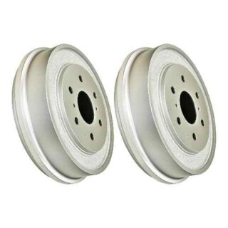 Rear Anti rust Coated Drum Set of 2