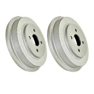 Rear Anti rust Coated Drum Set of 2