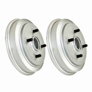 Rear Anti rust Coated Drum Set of 2