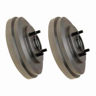 Rear Standard Brake Drum Set of 2