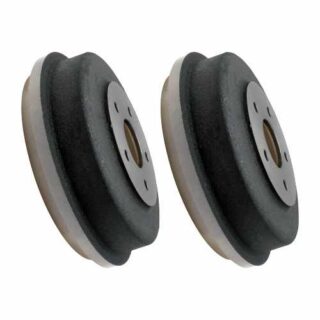 Rear Standard Brake Drum Set of 2