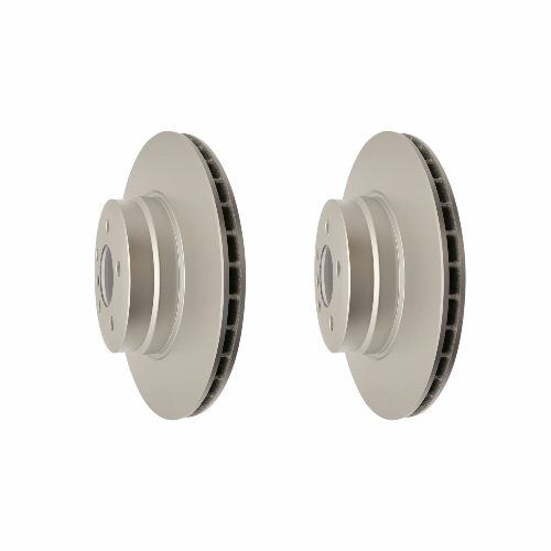 Rear Geomet Coated Anti Rust Brake Rotor Set of 2