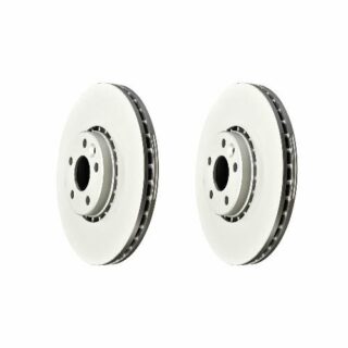 Front Geomet Coated Anti Rust Brake Rotor Set of 2
