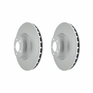 Front Geomet Coated Anti Rust Brake Rotor Set of 2
