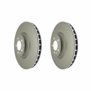 Front Geomet Coated Anti Rust Brake Rotor Set of 2